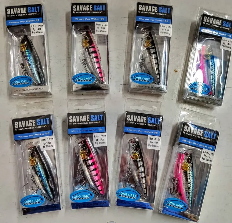 Savage Gear Savage Salt lures in packs